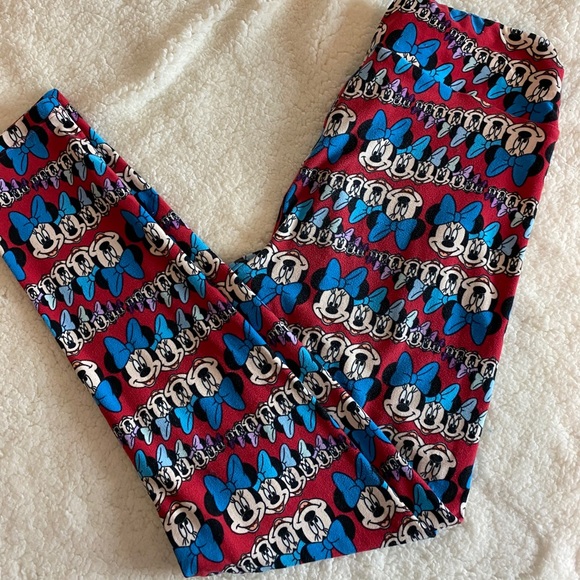 LuLaRoe Minnie Leggings size OS - Picture 1 of 5